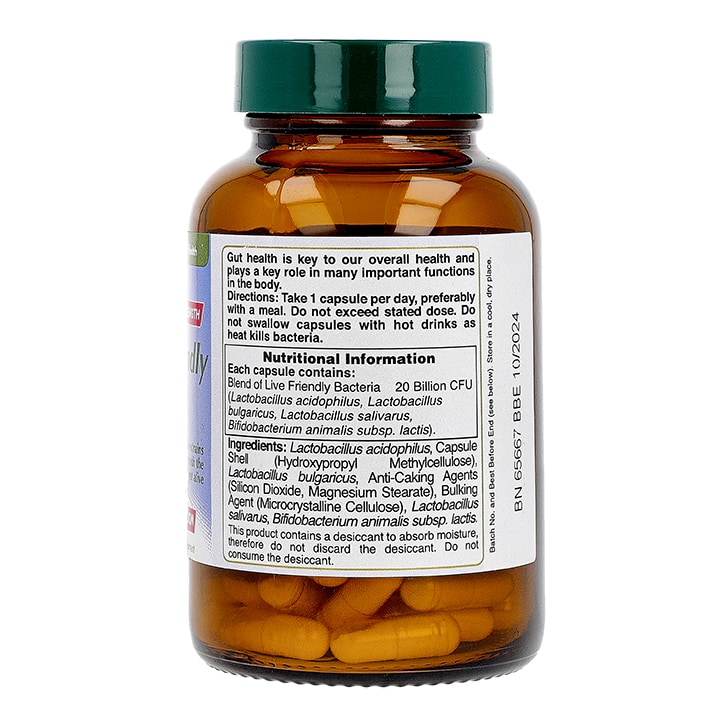 Holland & Barrett Live Friendly Bacteria 20 Billion 60 Capsules